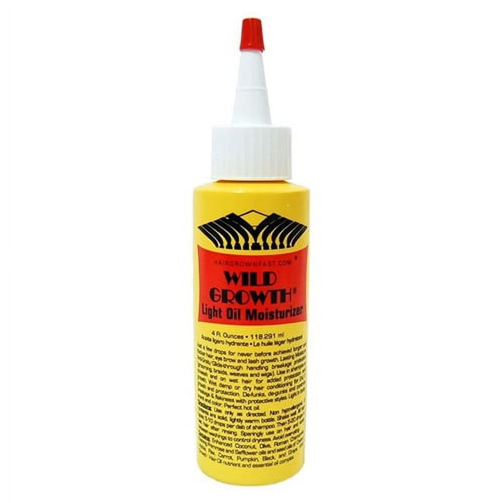 Wild Growth Light Oil Moisturizer Hair Growth Powerful Formula, 4 Oz, 6 Pack