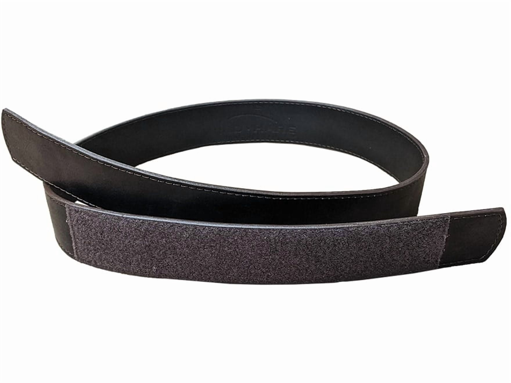 Wild Hare Buckleless Gun Belt Hook and Loop Fastener Leather Java Large/XL...