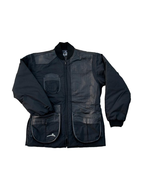 Men's Cold Weather Insulated Shooting Coat Black XL