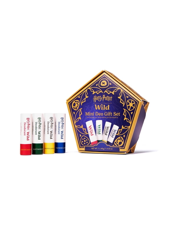 Harry Potter Chocolate Frog Body Care Gift Set, 5.6 Oz. Includes 4 Mini Deodorants
