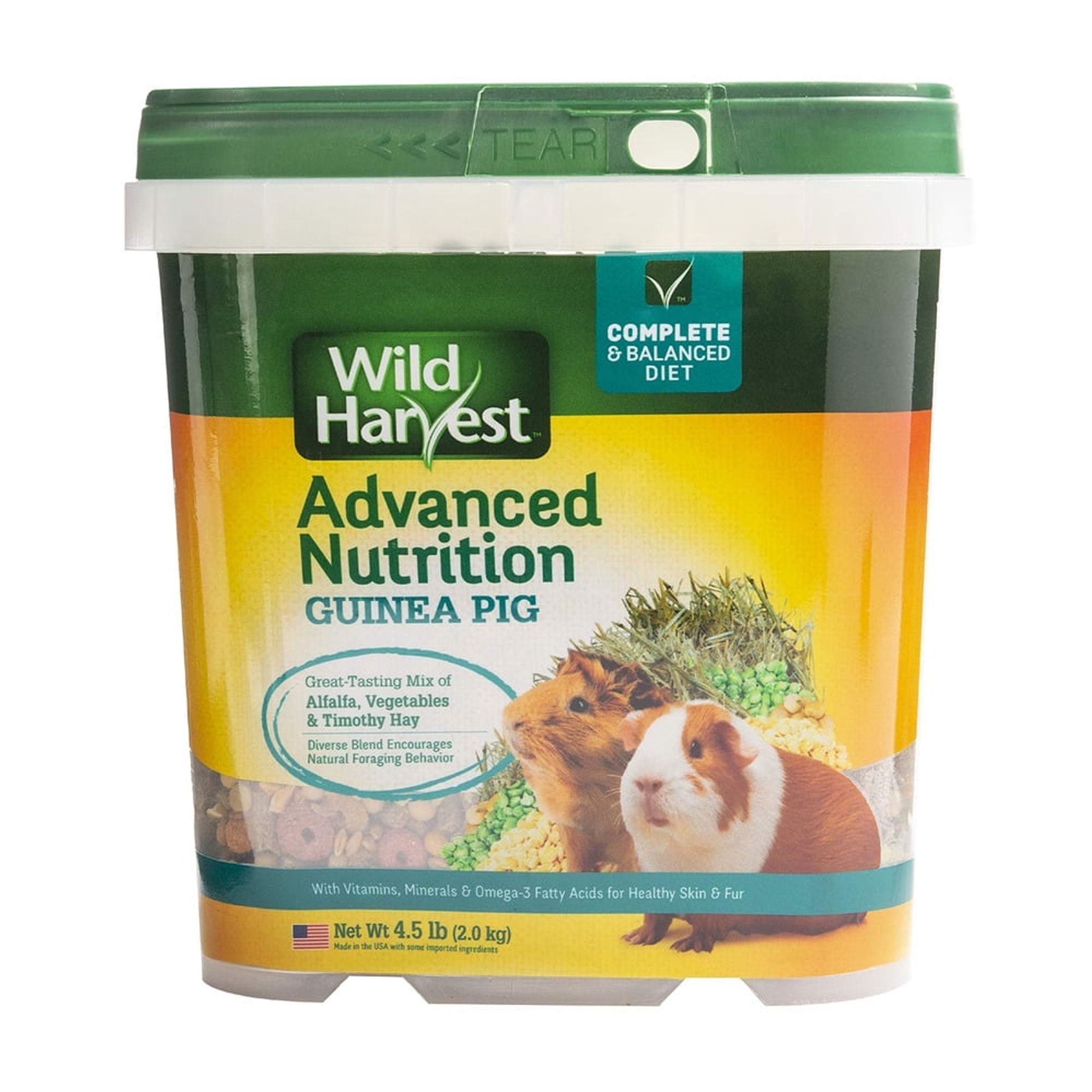 Curated visual reference: Picture Idea: Wild Harvest Advanced Nutrition Diet For Guinea Pigs Pack Of