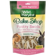 Wild Harvest Bake Shop Pastry Swirls Treat for Rabbits, Guinea Pigs, Chinchillas, Hamsters, Gerbils and Rats, 2 oz.