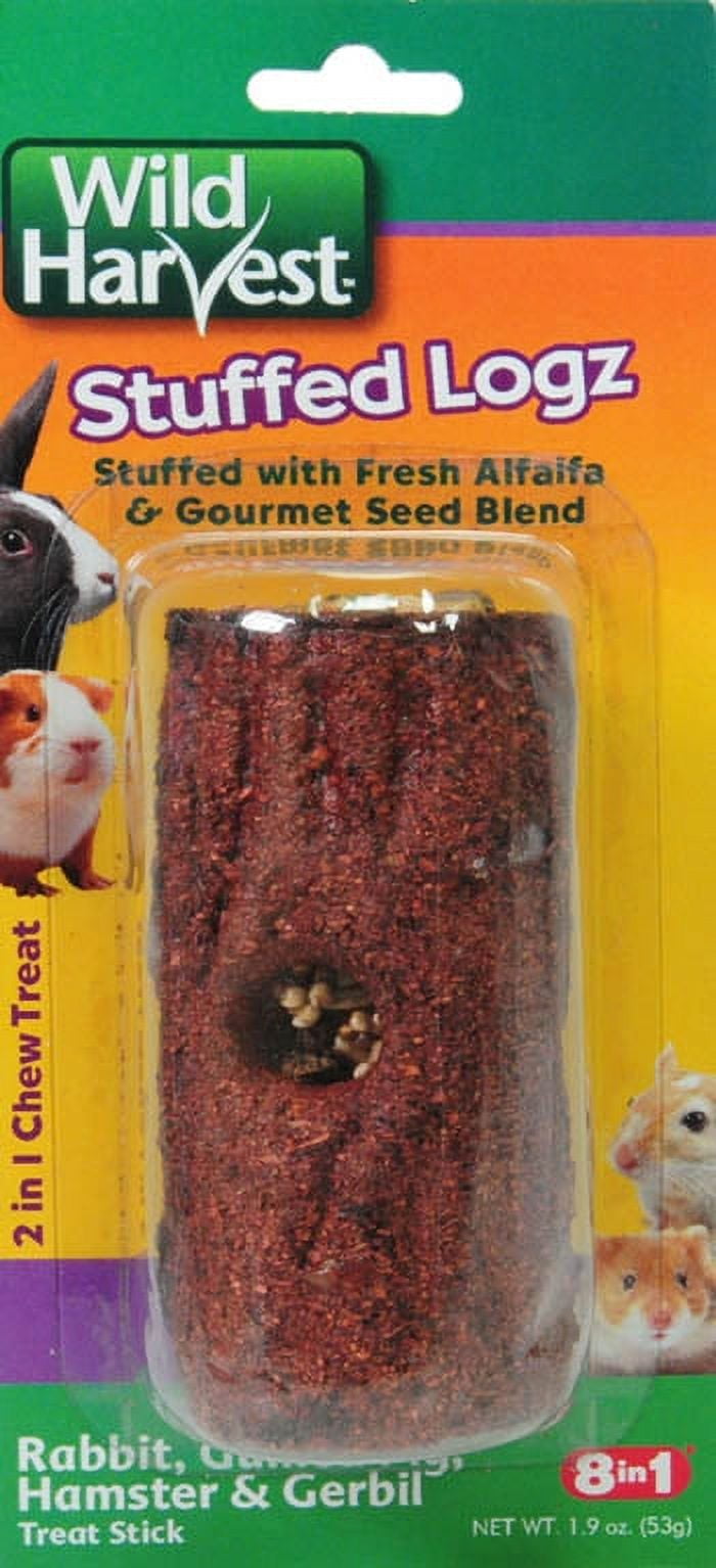 Wild Harvest Edible Log Stuffer Treat Stick for Small Animals
