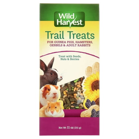 Wild Harvest Trail Treats for Guinea Pigs, Hamsters, Gerbils &Adult Rabbits