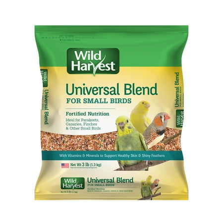 Wild Harvest Universal Blend Premium Small Birds Seed, 3 lbs