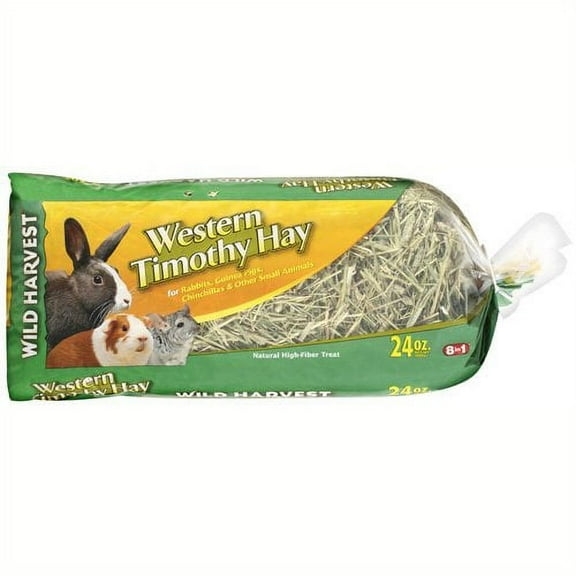 Wild Harvest Western Timothy Hay 24oz, for Rabbits, Ginea Pigs, Chinchillas and Other Small Animals