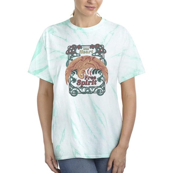 Wild Heart Free Spirit Tie Dye Cyclone Women -Image by Shutterstock, Female Medium