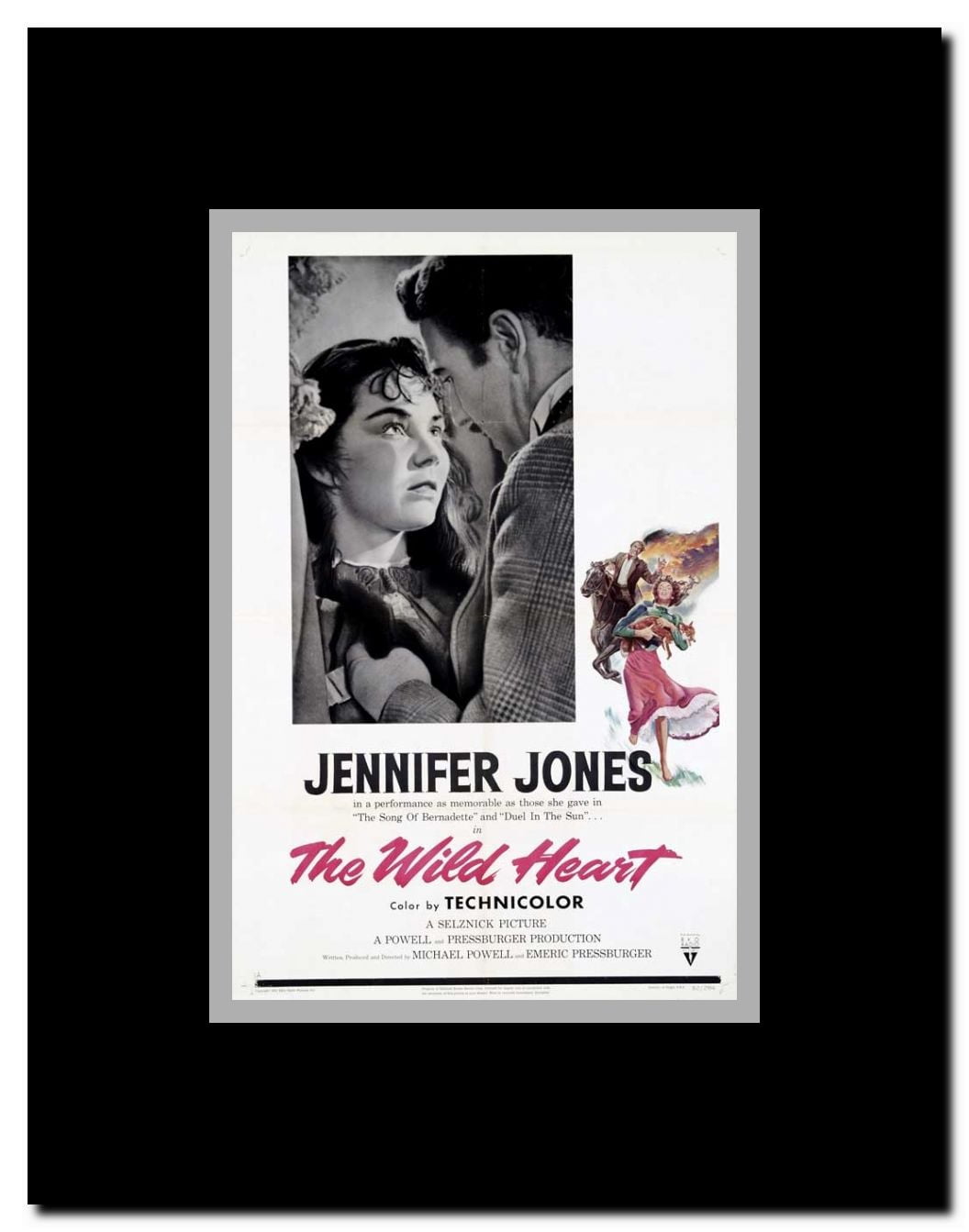 Wild Heart The Framed Movie Poster