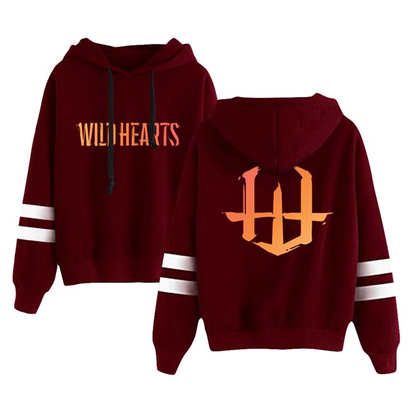 Wild Hearts Hoodie Sweatshirt Women Man Casual Pullover Fashion Wearing