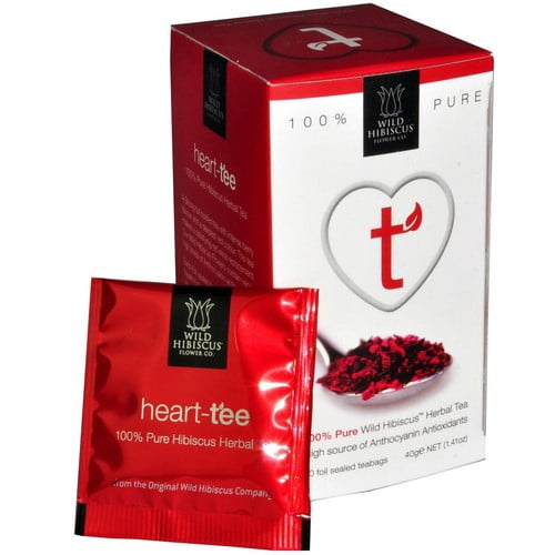 Wild Hibiscus Tea Bags 20's, British Import (Pack of 3)