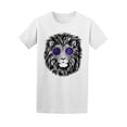 thumbnail image 1 of Wild Hipster Lion Galaxy Glasses T-Shirt Men -Image by Shutterstock, Male XX-Large, 1 of 2