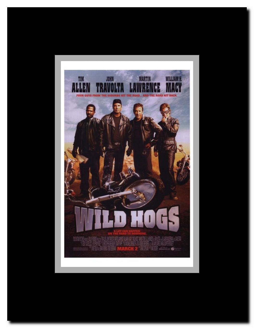 Wild Hogs Framed Movie Poster