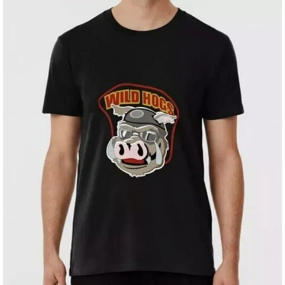 Wild Hogs Logo Size S to 5XL Made in the USA T-Shirt