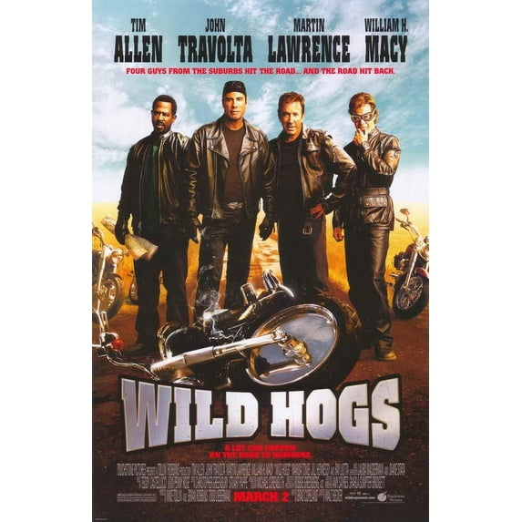 Wild Hogs Movie POSTER 11" x 17" Style A