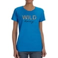 thumbnail image 1 of Wild Honey Leopard Pattern T-Shirt Women -Image by Shutterstock, Female Medium, 1 of 4