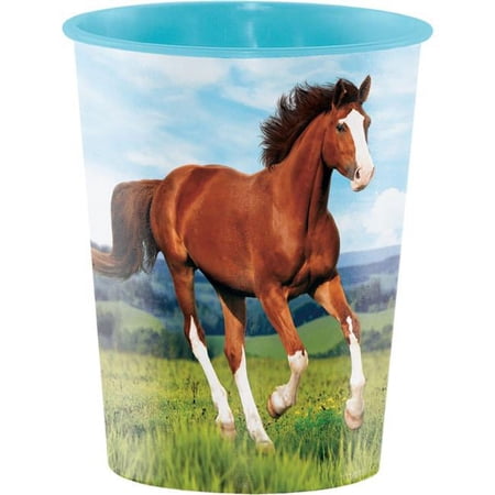 Wild Horse 16 oz Plastic Cup