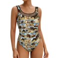 thumbnail image 1 of Wild Horse Lover Swimsuit Animal Print Push Up Swimwear One Piece Holiday Pool Monokini Swimsuits Graphic Beach Wear Plus Size, 1 of 7