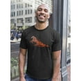 thumbnail image 1 of Wild Horse Smoke Art T-Shirt Men -Image by Shutterstock, Male 4X-Large, 1 of 4