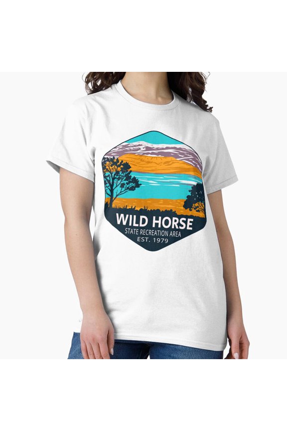 Wild Horse State Recreation Area Nevada Travel Souvenir T-Shirt