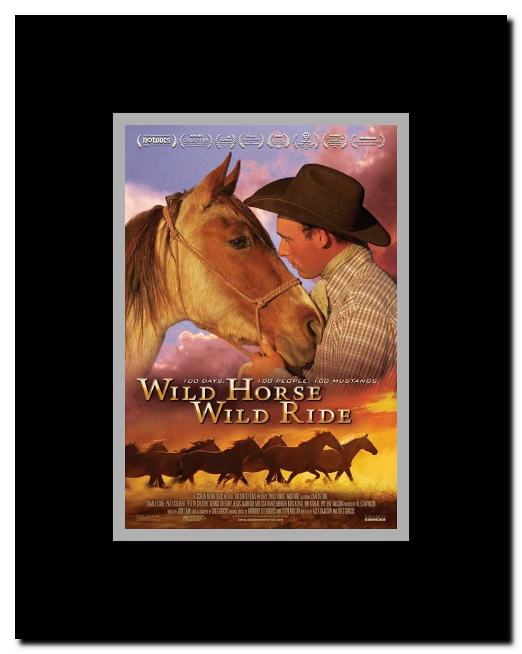 Wild Horse Wild Ride Framed Movie Poster
