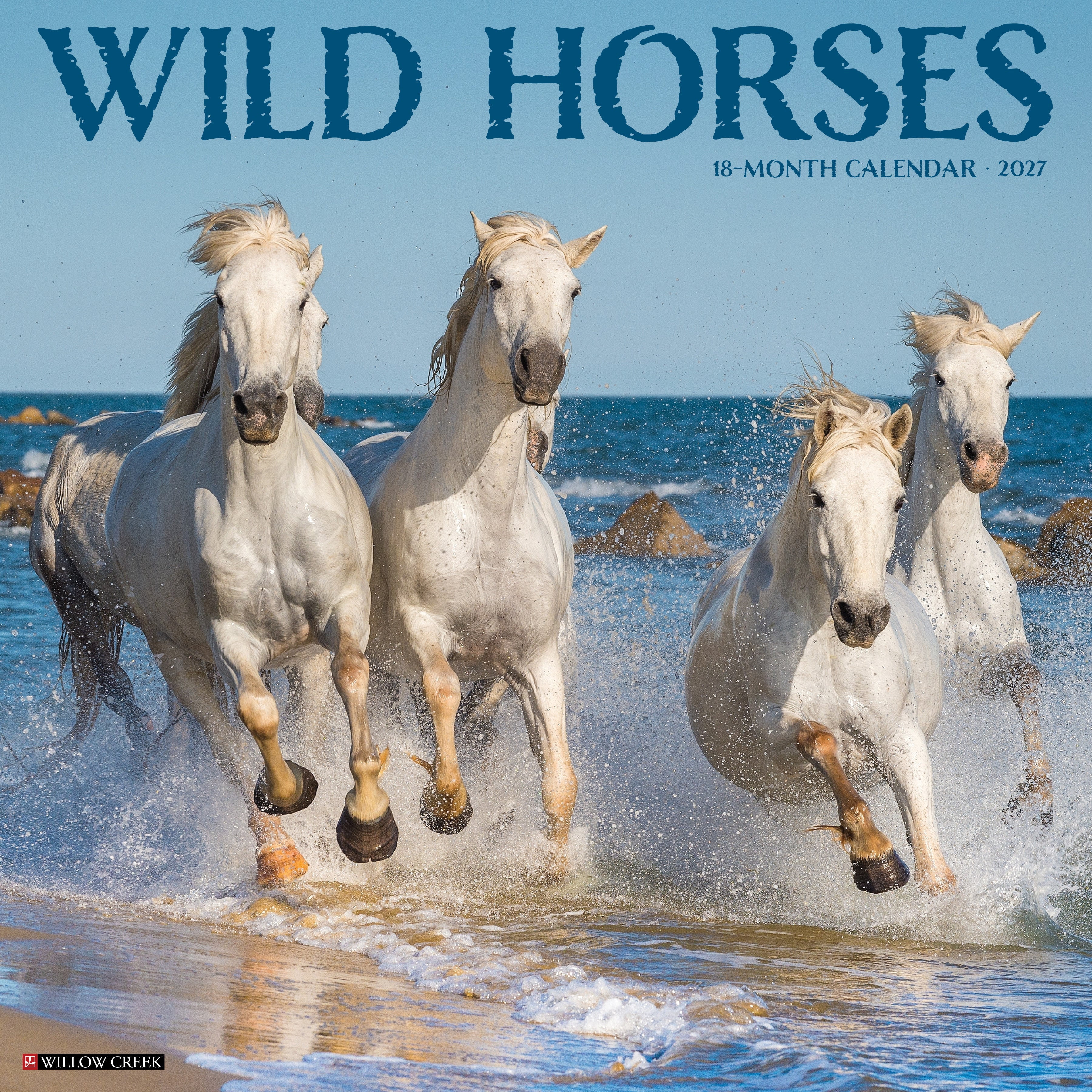 Willow Creek Press, Wild Horses 2027 Wall Calendar