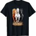 thumbnail image 1 of Wild Horses Western Country Equestrian T-Shirt, 1 of 2