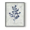 thumbnail image 1 of Wild Indigo II - Gray Framed Wall Art Print, Solid Wood Frame, 22" x 28", Ready to Hang, 1 of 6