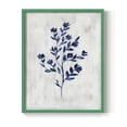 thumbnail image 1 of Wild Indigo II - Green Framed Wall Art Print, Solid Wood Frame, 8" x 10", Ready to Hang, 1 of 6