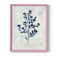 thumbnail image 1 of Wild Indigo II - Pink Framed Wall Art Print, Solid Wood Frame, 8" x 10", Ready to Hang, 1 of 6