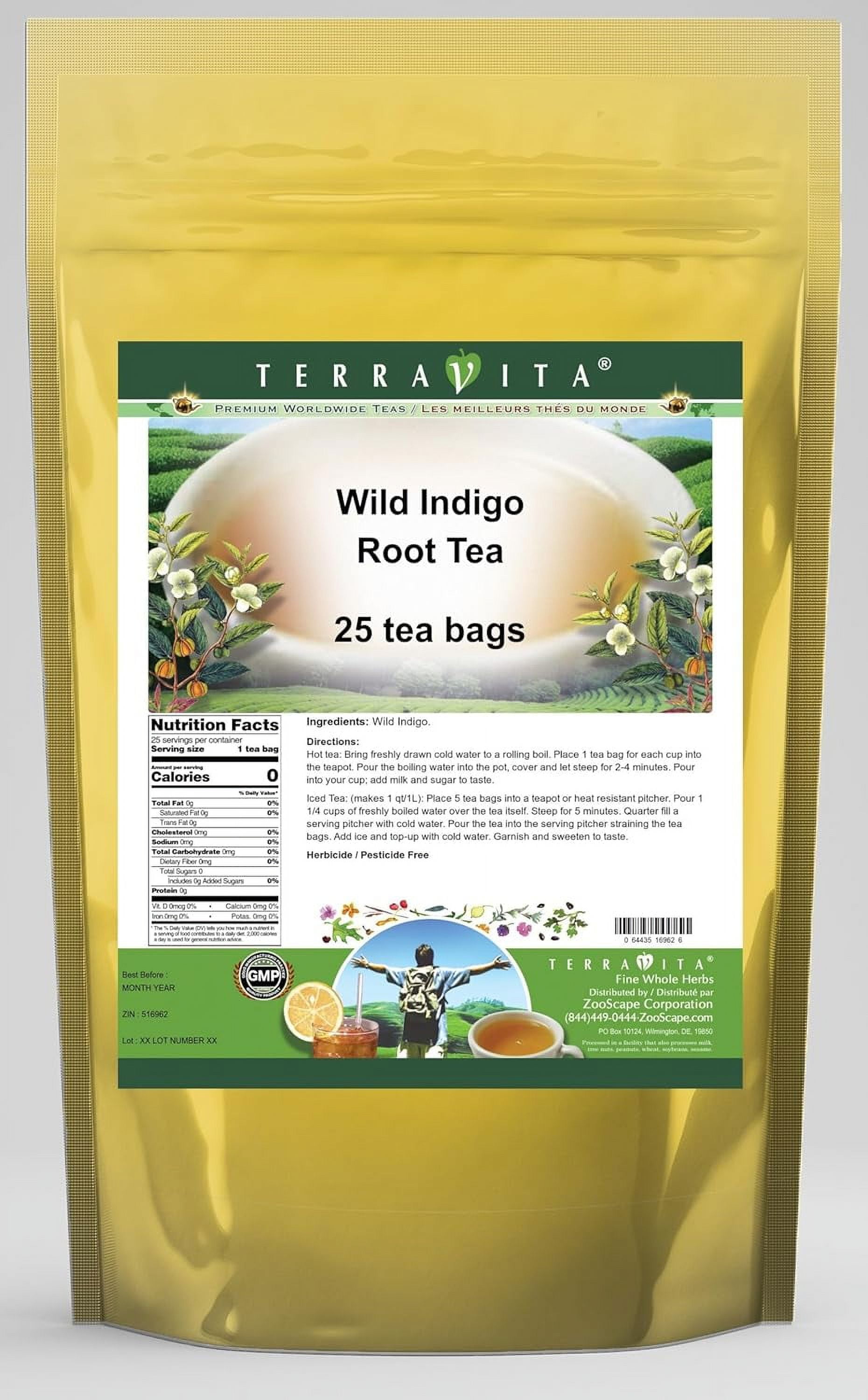 Wild Indigo Root Tea (25 tea bags, ZIN 516962) 2 Pack