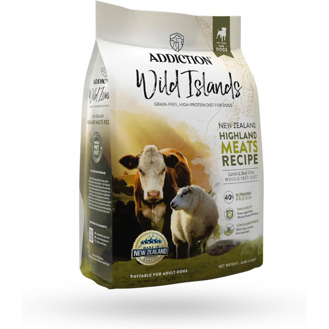 Wild Islands Highland Meats GrassFed Beef & Lamb Recipe Dry Dog Food