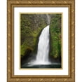 thumbnail image 1 of Wild, Jamie and Judy 19x24 Gold Ornate Wood Framed with Double Matting Museum Art Print Titled - OR-Columbia River Gorge National Scenic Area-Wahclella Falls, 1 of 4