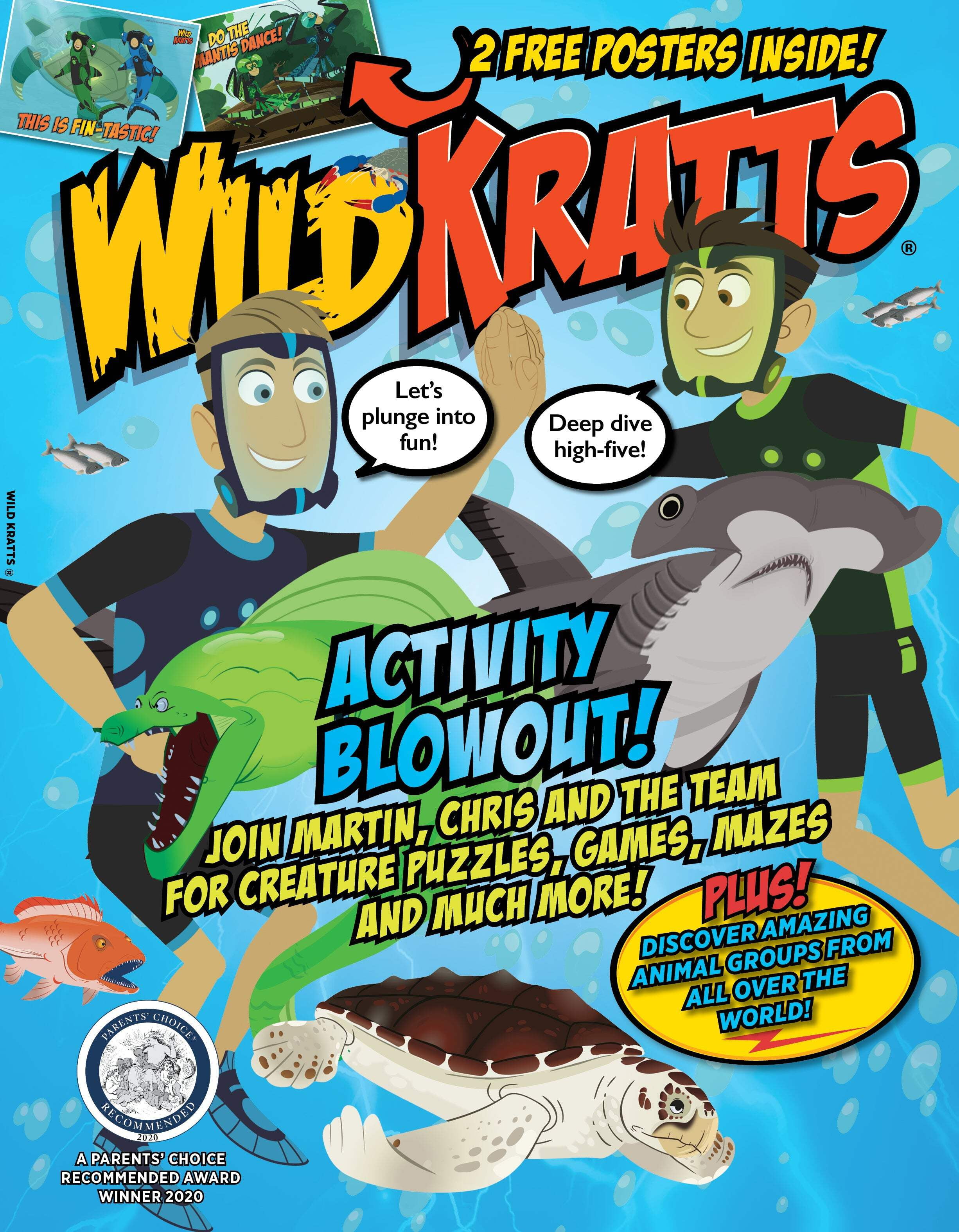 Wild Kratts Activity Blowout