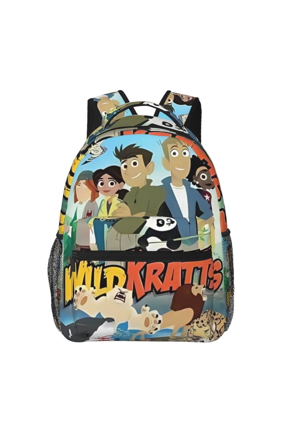 Travel Backpack Back to School Large Capacity Backpack, Backpack for Women Men Back to School Supplies, Cartoon Style Casual Shoulders Backpack