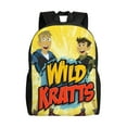 thumbnail image 1 of Wild Kratts Backpack, Travel Laptop Backpack, Casual Daypack for College, Unisex Computer Bag Fits 15 Inch Notebook, 1 of 1
