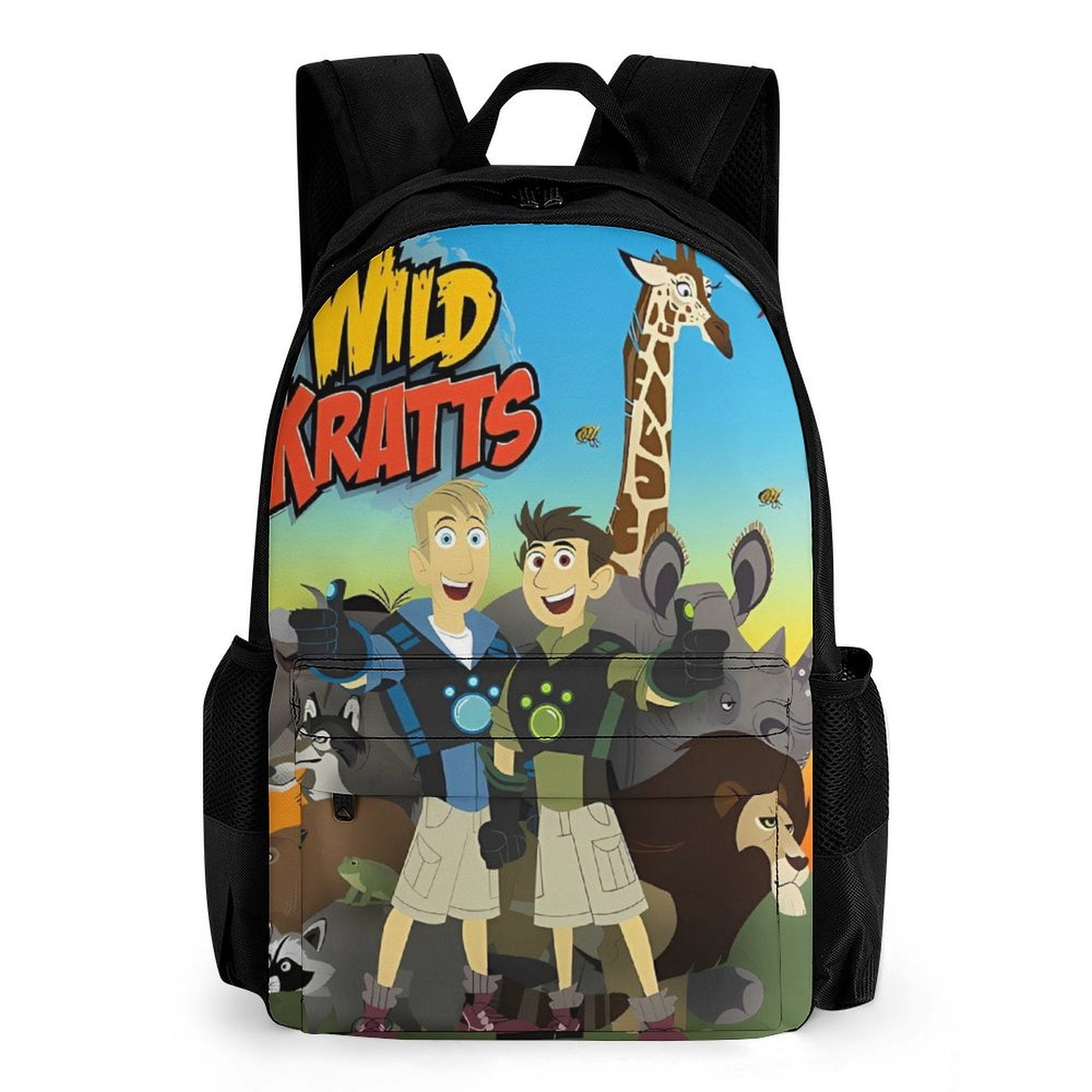 Wild Kratts Backpack Waterproof Multifunction Bookbag, Lightweight ...