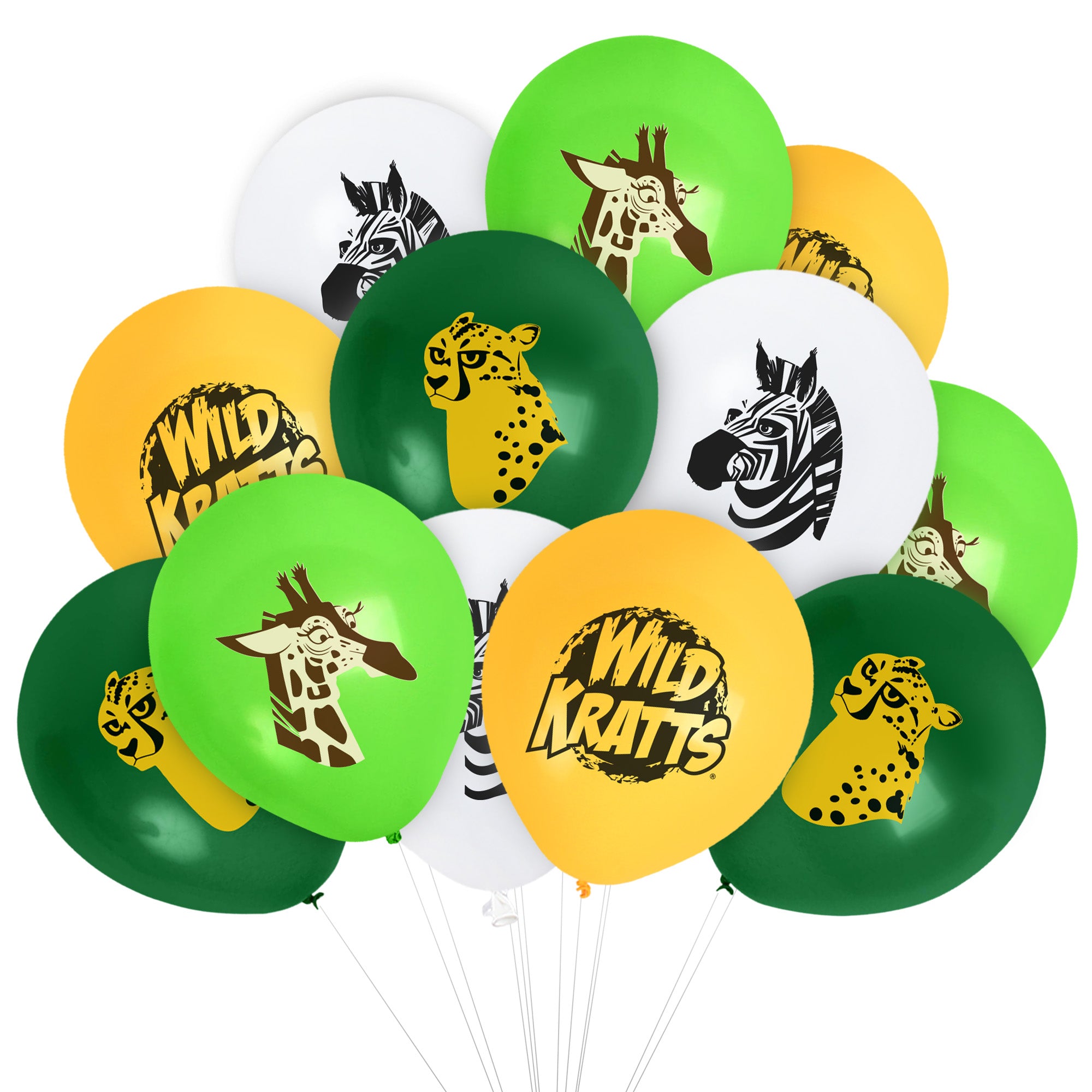 Wild Kratts Balloon Bouquet Wild Kratts Party Supplies