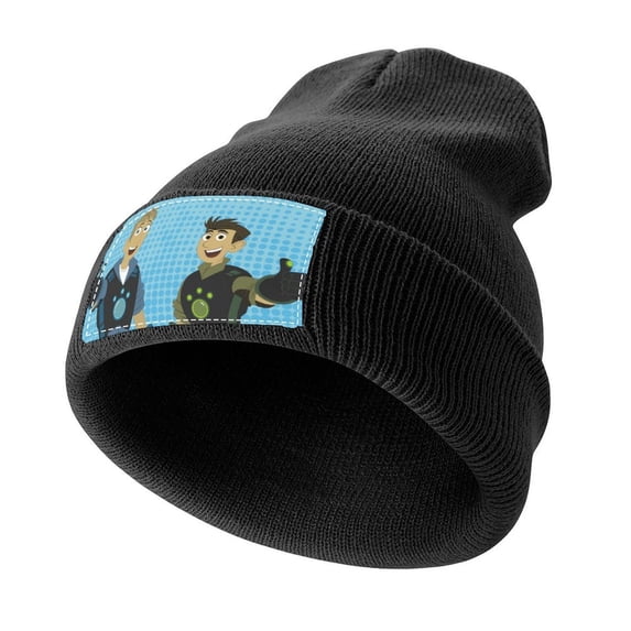 Wild Kratts Beanies Hats for Men Women Winter Warm Knit Hat, Beanies Cuffed Plain Skull Caps