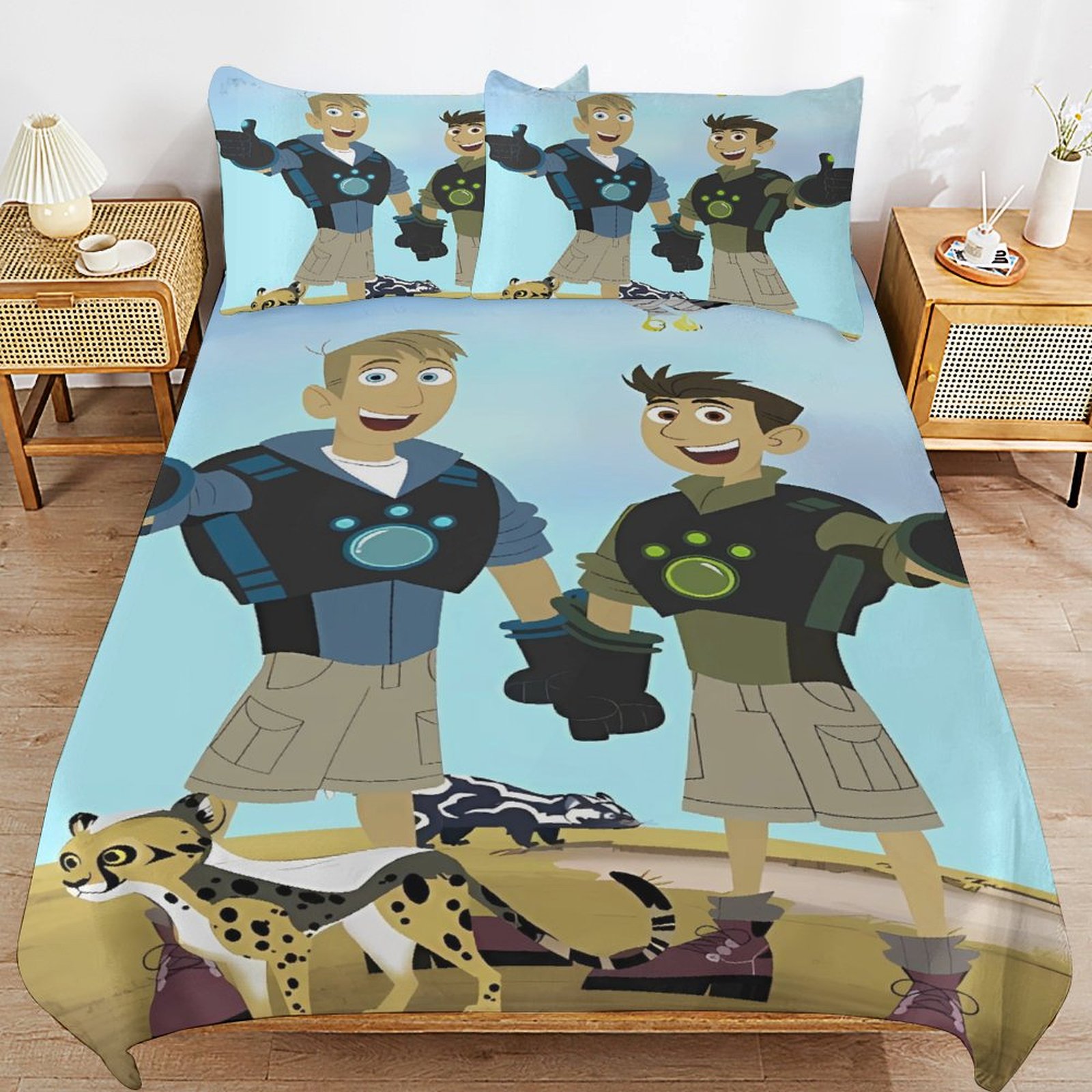 Wild Kratts Bed Sheets Wild Kratts Bed Sheets