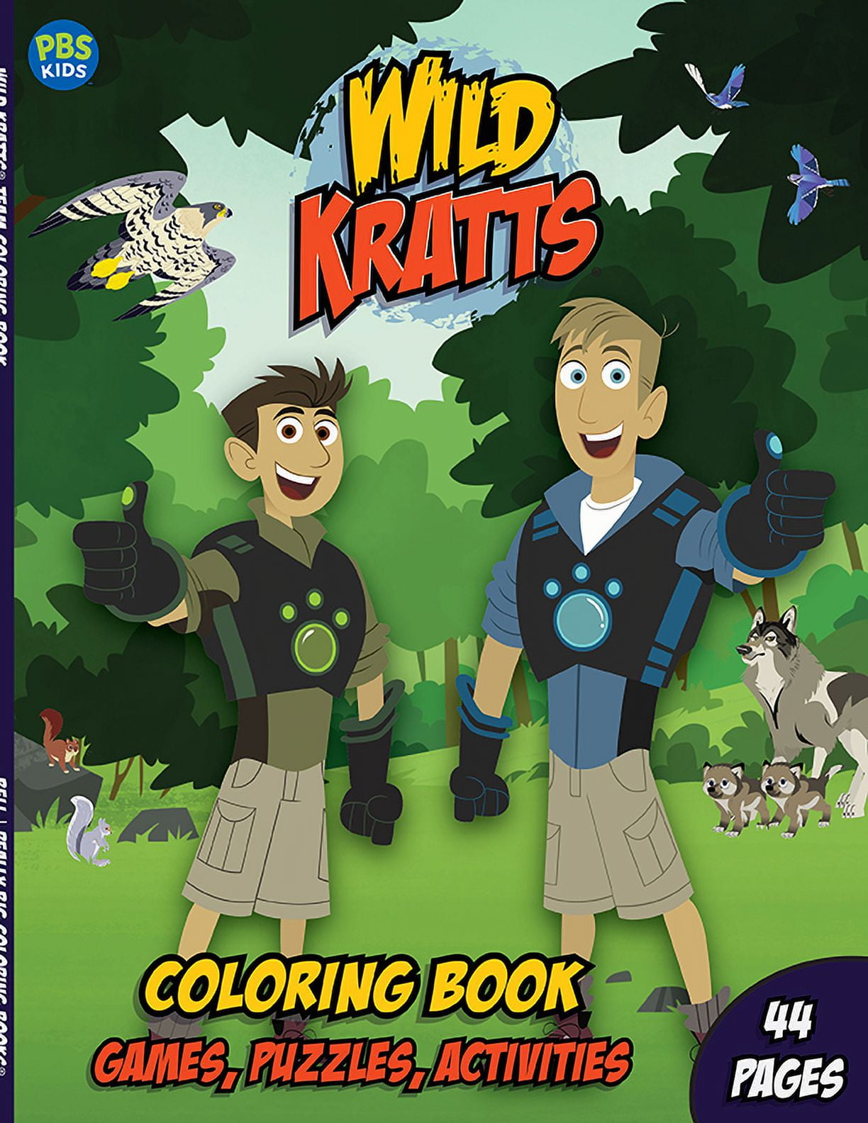 Wild Kratts Coloring Book - Walmart.com