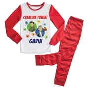 Wild Kratts Creature Power Red Kids Pajamas Set