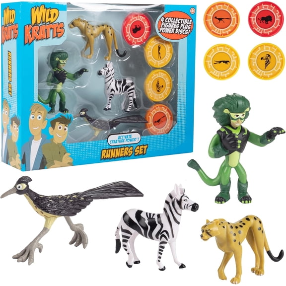 Wild Kratts Creature Power Runners Figure Set