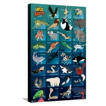 Wild Kratts - Grid Canvas Wall Poster, 14.725" x 22.375"