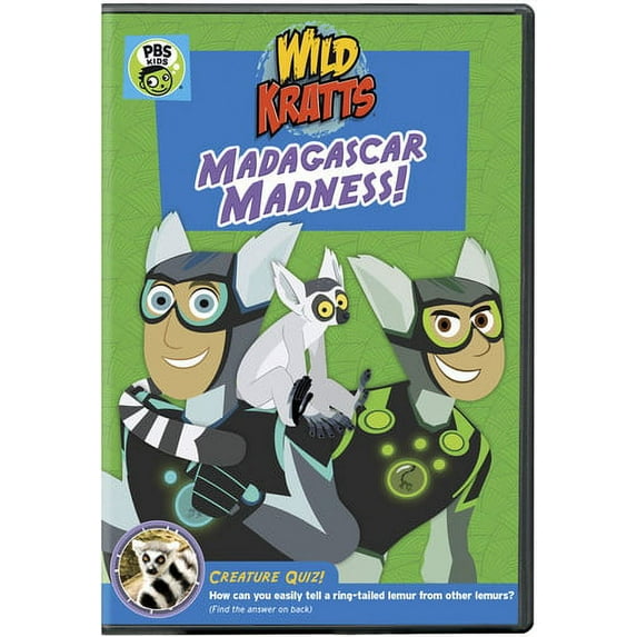 Wild Kratts: Madagascar Madness (DVD)