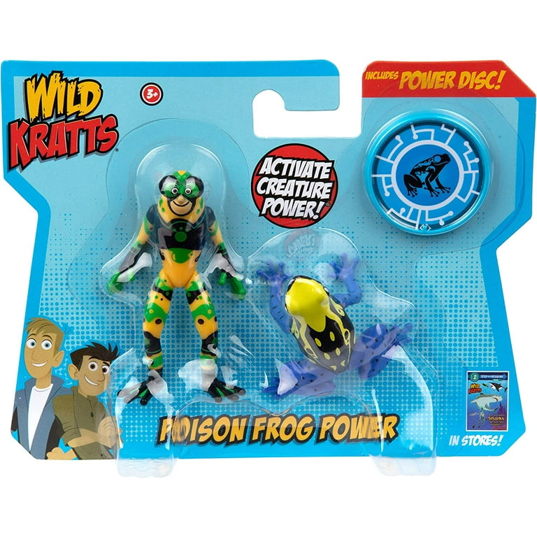 Vehicle Wild Kratts Action Figures Wild Kratts Poison Dart Frog