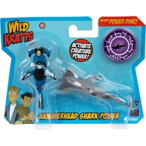 Wild Kratts Toys - 2 Pack Creature Power Action Figure Set - Hammerhead Shark Power - Age 3+