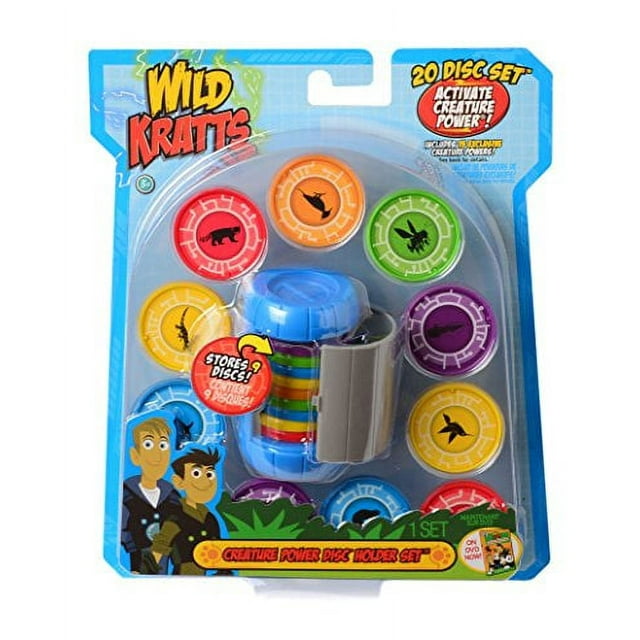Wild Kratts Toys Creature Power Disc Holder Set with 20 Discs - Martin