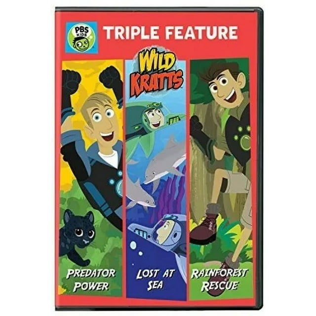 Wild Kratts Triple Feature [New DVD]
