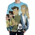 thumbnail image 1 of Wild Kratts Unisex Sweater Long Sleeve Fall Casual Crewneck Tops Pullover Active Streetwear Fashion Sweatshirt XL, 1 of 6