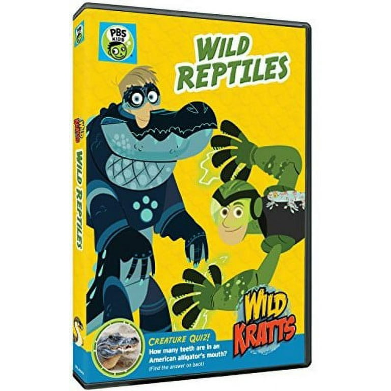 Wild Kratts: Wild Reptiles (DVD), PBS (Direct), Kids